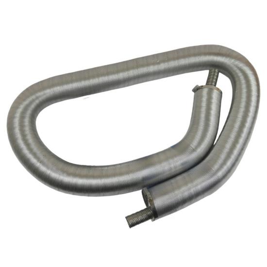 Морская выхлопная система со встроенным глушителем – снижение шума и тепловая защита.